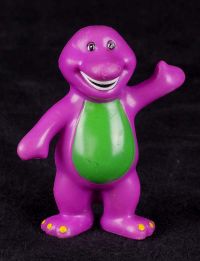 Barney the Dinosaur Waving PVC Figure Lyons Group 1996